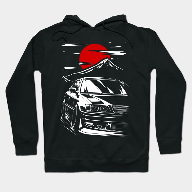 Toyota Chaser jzx100 Tourer V Hoodie by racingfactory